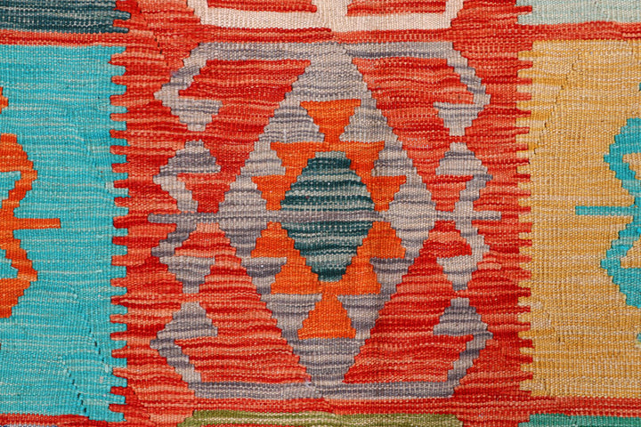 Multi Colored Kilim 8' 1 x 9' 10 - No. 57303 - ALRUG Rug Store