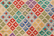 Multi Colored Kilim 8' x 10' - No. 57306 - ALRUG Rug Store