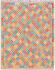 Multi Colored Kilim 8' x 10' - No. 57306 - ALRUG Rug Store