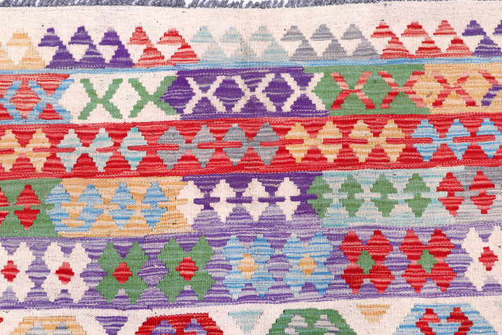 Multi Colored Kilim 8' 4 x 11' 7 - No. 57310 - ALRUG Rug Store