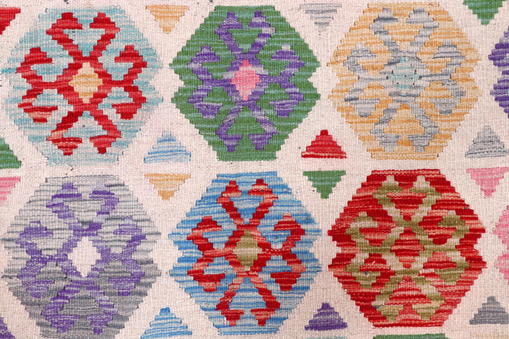 Multi Colored Kilim 8' 4 x 11' 7 - No. 57310 - ALRUG Rug Store