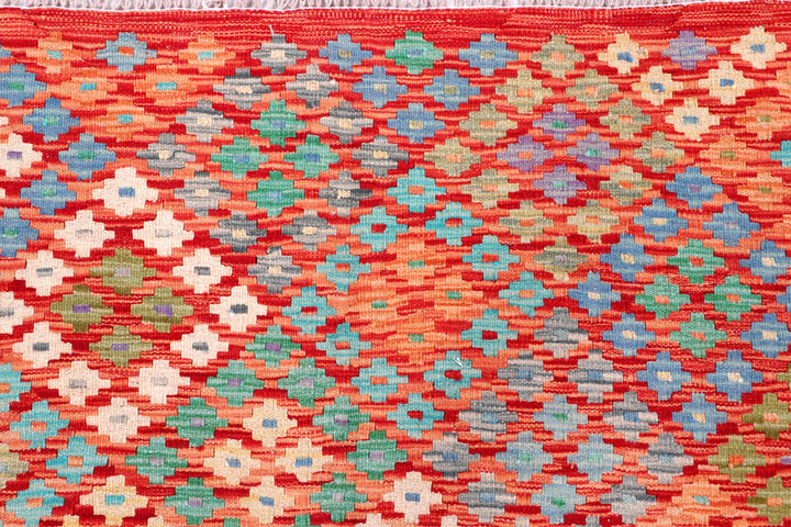 Multi Colored Kilim 8' 2 x 9' 7 - No. 57311 - ALRUG Rug Store