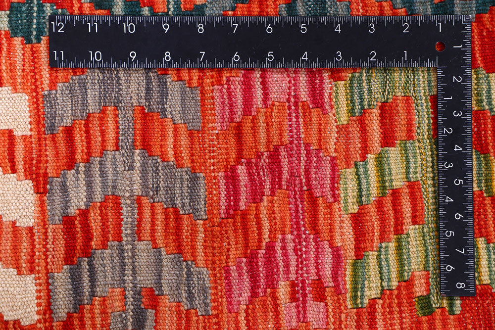 Multi Colored Kilim 8' 4 x 9' 10 - No. 57313 - ALRUG Rug Store