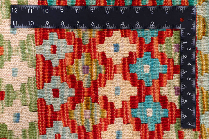 Multi Colored Kilim 8' 6 x 9' 7 - No. 57317 - ALRUG Rug Store