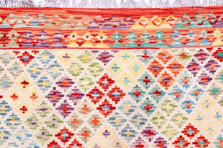 Multi Colored Kilim 8' 4 x 9' 9 - No. 57319 - ALRUG Rug Store