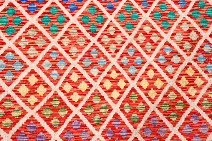 Multi Colored Kilim 8' 5 x 10' - No. 57327 - ALRUG Rug Store