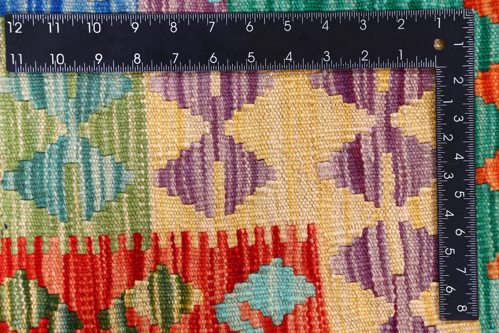 Multi Colored Kilim 8' 5 x 10' - No. 57327 - ALRUG Rug Store