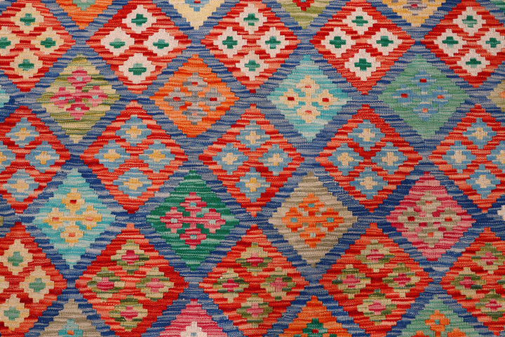Multi Colored Kilim 8' 4 x 9' 9 - No. 57332 - ALRUG Rug Store