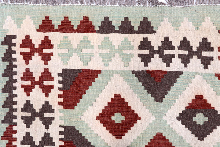 Multi Colored Kilim 8' 2 x 9' 10 - No. 57333 - ALRUG Rug Store