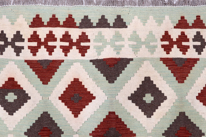 Multi Colored Kilim 8' 2 x 9' 10 - No. 57333 - ALRUG Rug Store