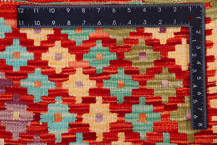 Multi Colored Kilim 8' 9 x 11' 4 - No. 57336 - ALRUG Rug Store