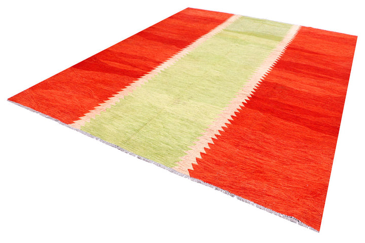 Multi Colored Kilim 9' 3 x 11' 10 - No. 57338 - ALRUG Rug Store