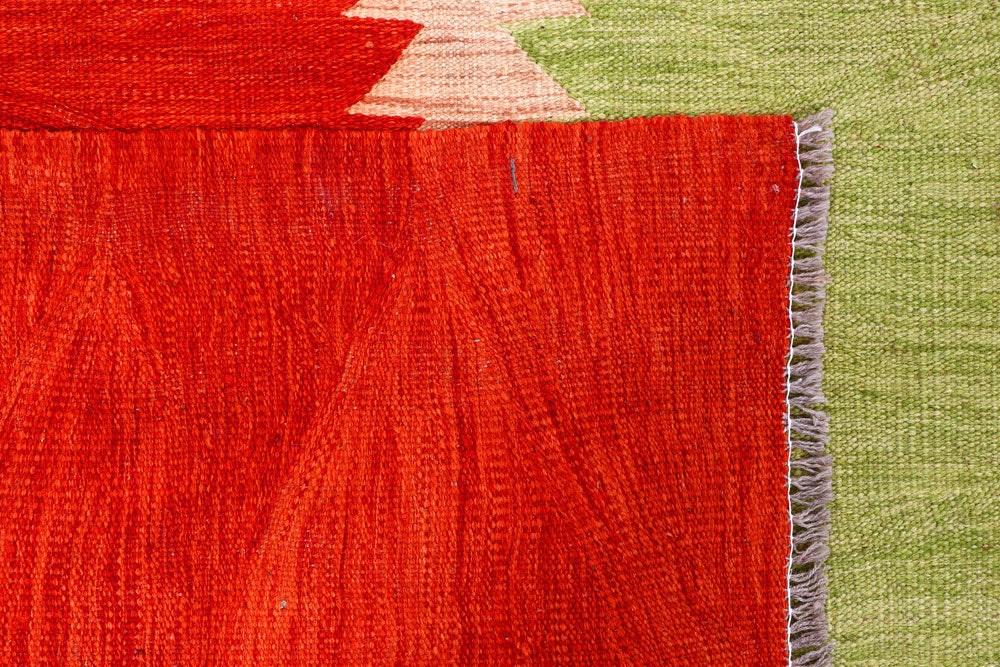 Multi Colored Kilim 9' 3 x 11' 10 - No. 57338 - ALRUG Rug Store