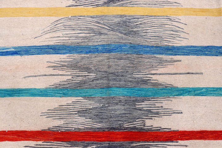 Multi Colored Kilim 8' 8 x 12' 3 - No. 57339 - ALRUG Rug Store