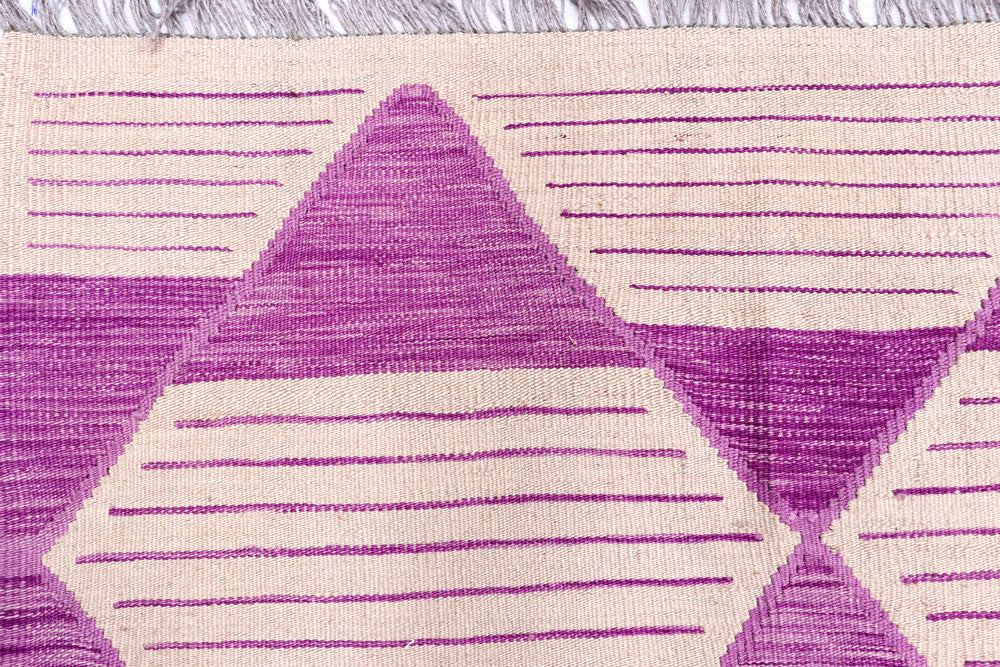 Medium Orchid Kilim 7' 10 x 10' 4 - No. 57340 - ALRUG Rug Store