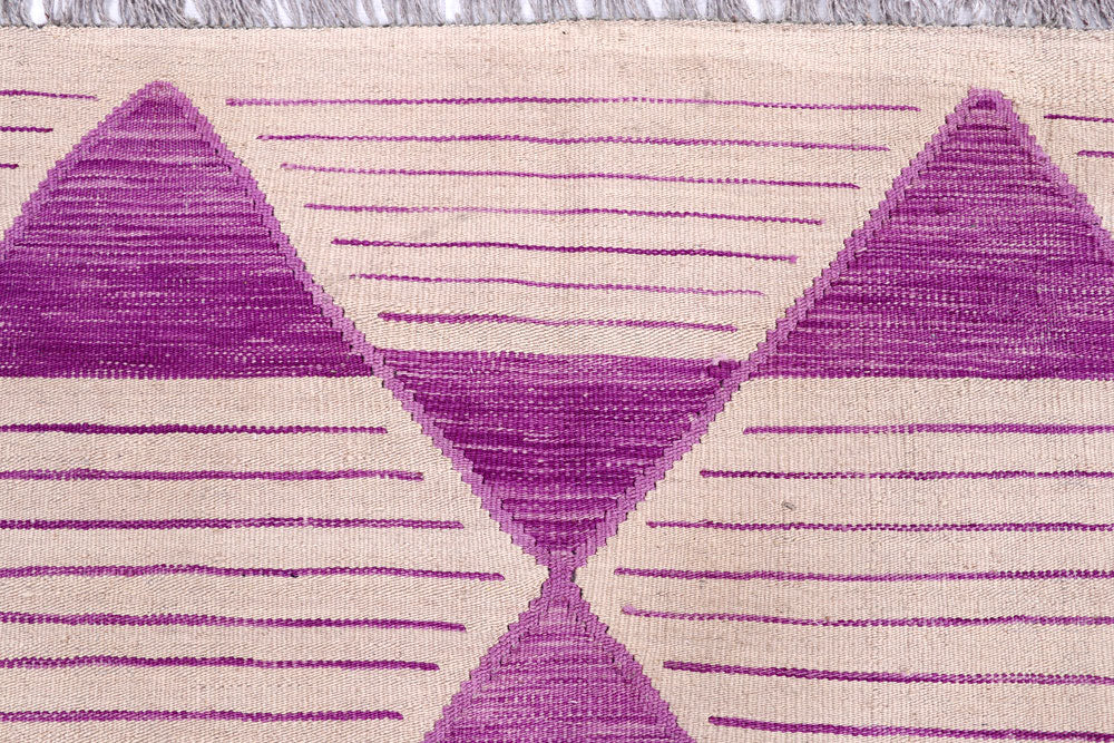 Medium Orchid Kilim 7' 10 x 10' 4 - No. 57340 - ALRUG Rug Store