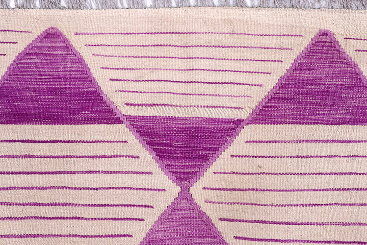 Medium Orchid Kilim 7' 10 x 10' 4 - No. 57340 - ALRUG Rug Store