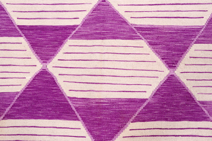 Medium Orchid Kilim 7' 10 x 10' 4 - No. 57340 - ALRUG Rug Store