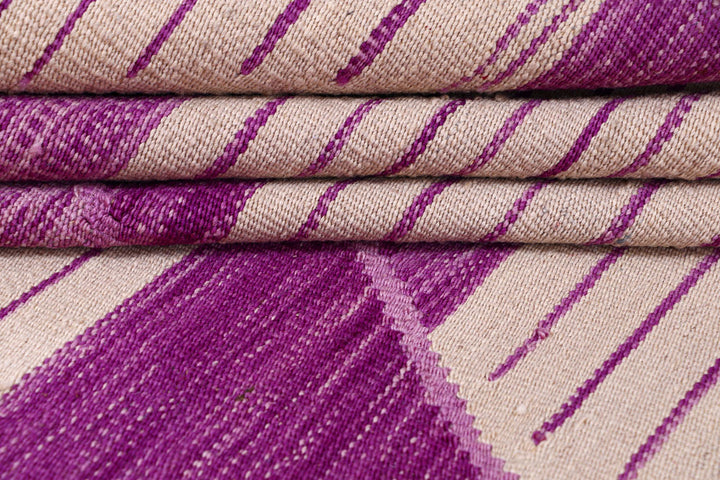 Medium Orchid Kilim 7' 10 x 10' 4 - No. 57340 - ALRUG Rug Store