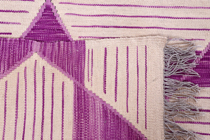 Medium Orchid Kilim 7' 10 x 10' 4 - No. 57340 - ALRUG Rug Store