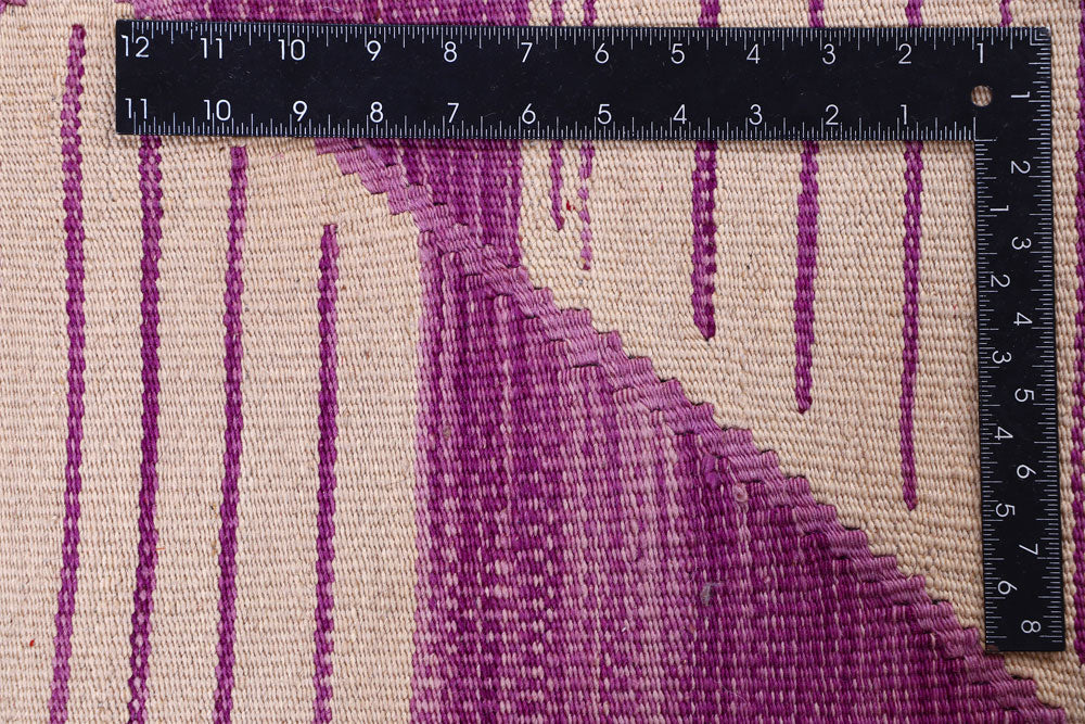 Medium Orchid Kilim 7' 10 x 10' 4 - No. 57340 - ALRUG Rug Store