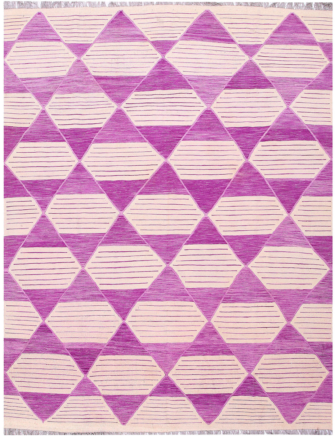 Medium Orchid Kilim 7' 10 x 10' 4 - No. 57340 - ALRUG Rug Store