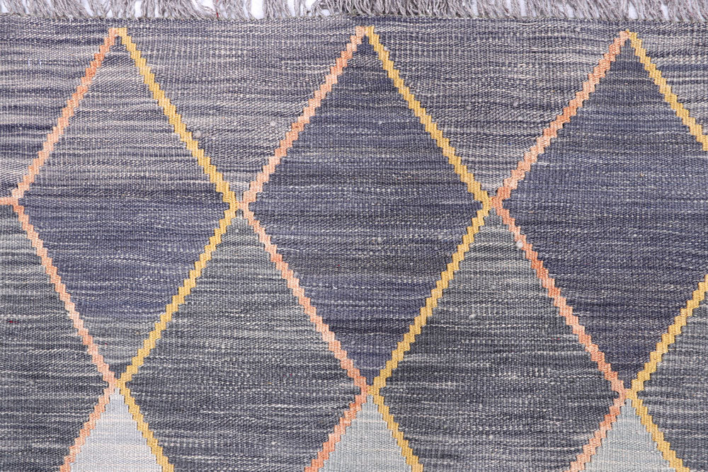 Multi Colored Kilim 8' 2 x 9' 11 - No. 57341 - ALRUG Rug Store