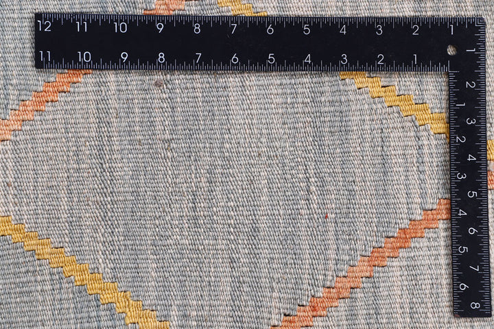 Multi Colored Kilim 8' 2 x 9' 11 - No. 57341 - ALRUG Rug Store