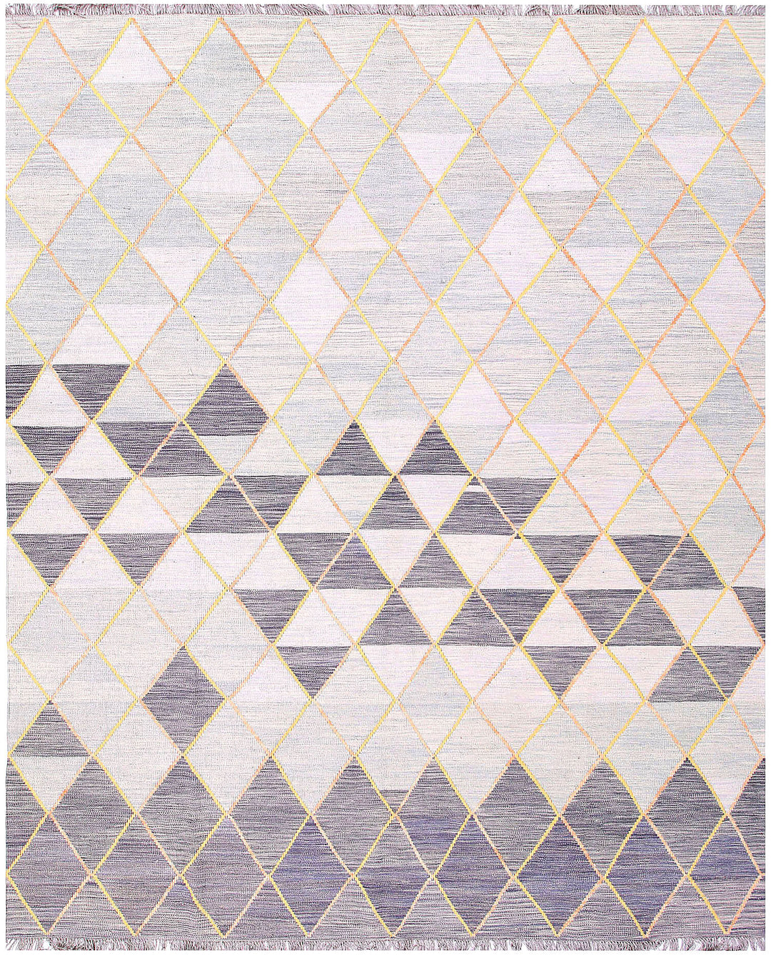 Multi Colored Kilim 8' 2 x 9' 11 - No. 57341 - ALRUG Rug Store