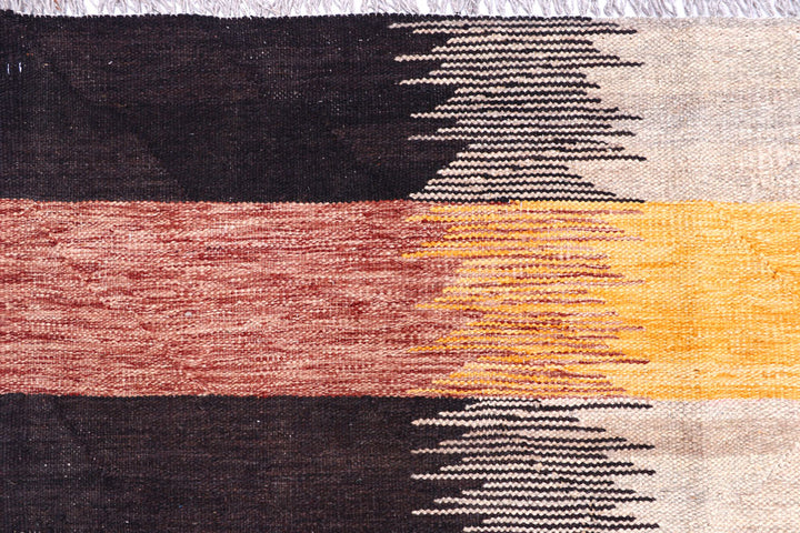 Multi Colored Kilim 9' x 12' 2 - No. 57346 - ALRUG Rug Store