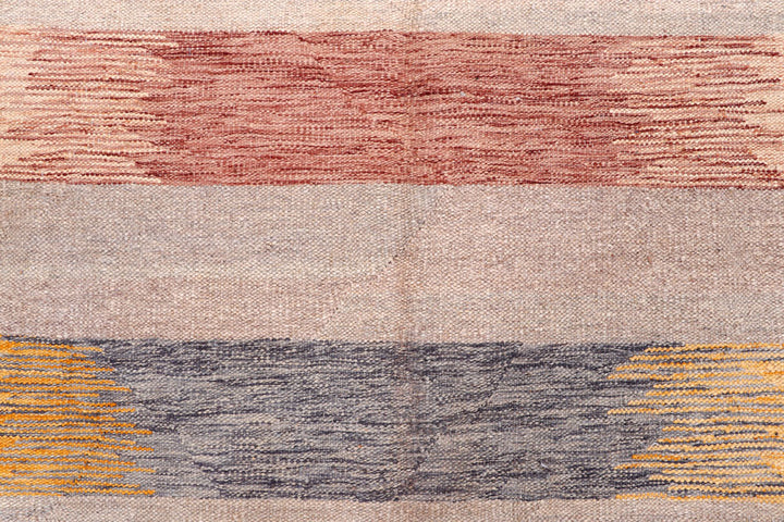 Multi Colored Kilim 9' x 12' 2 - No. 57346 - ALRUG Rug Store