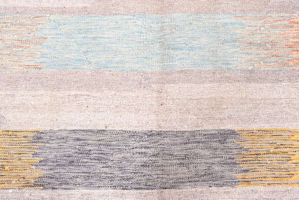 Multi Colored Kilim 9' x 12' 2 - No. 57347 - ALRUG Rug Store