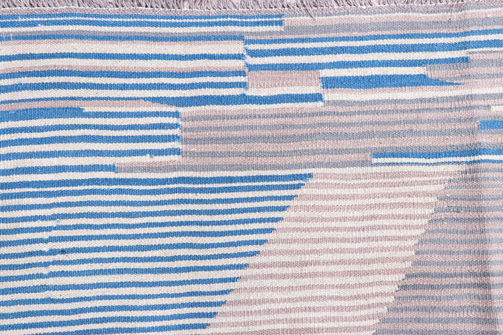 Multi Colored Kilim 10' x 13' 8 - No. 57348 - ALRUG Rug Store