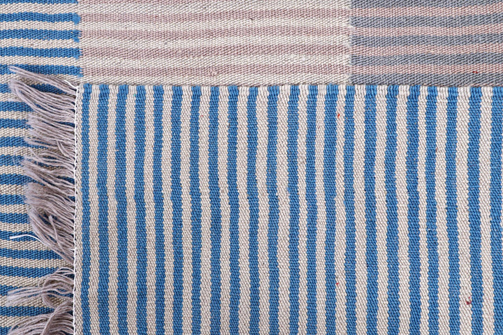 Multi Colored Kilim 10' x 13' 8 - No. 57348 - ALRUG Rug Store