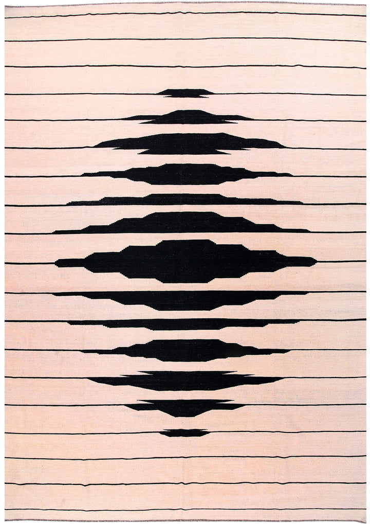 Bisque Kilim 10' 1 x 13' 8 - No. 57350 - ALRUG Rug Store