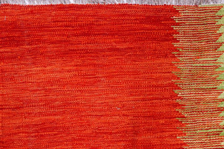 Multi Colored Kilim 5' 7 x 7' 10 - No. 57351 - ALRUG Rug Store