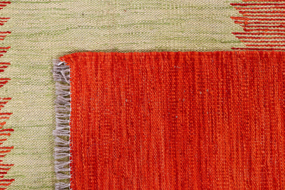 Multi Colored Kilim 5' 7 x 7' 10 - No. 57351 - ALRUG Rug Store