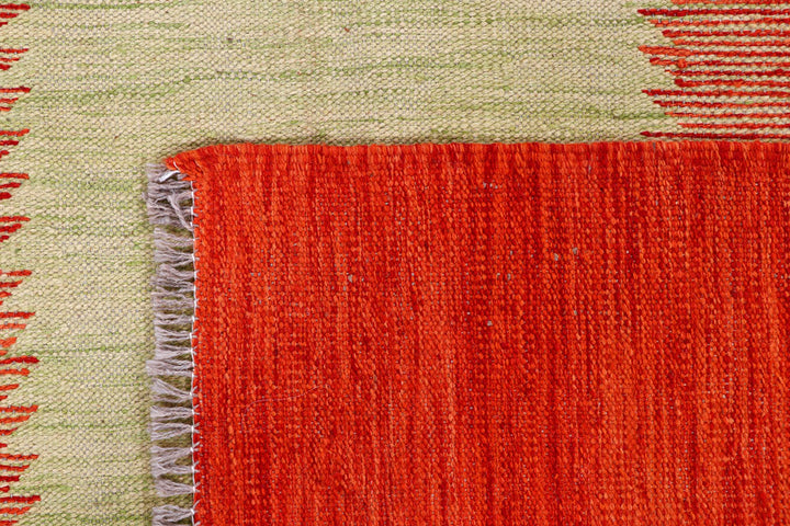 Multi Colored Kilim 5' 7 x 7' 10 - No. 57351 - ALRUG Rug Store