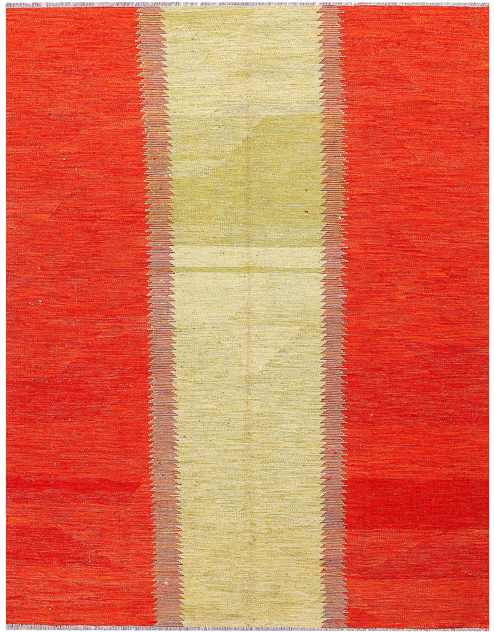 Multi Colored Kilim 5' 9 x 7' 10 - No. 57352 - ALRUG Rug Store