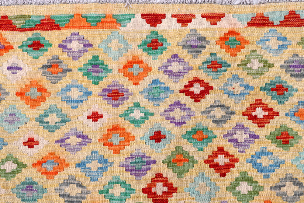 Multi Colored Kilim 8' 2 x 9' 10 - No. 57353 - ALRUG Rug Store