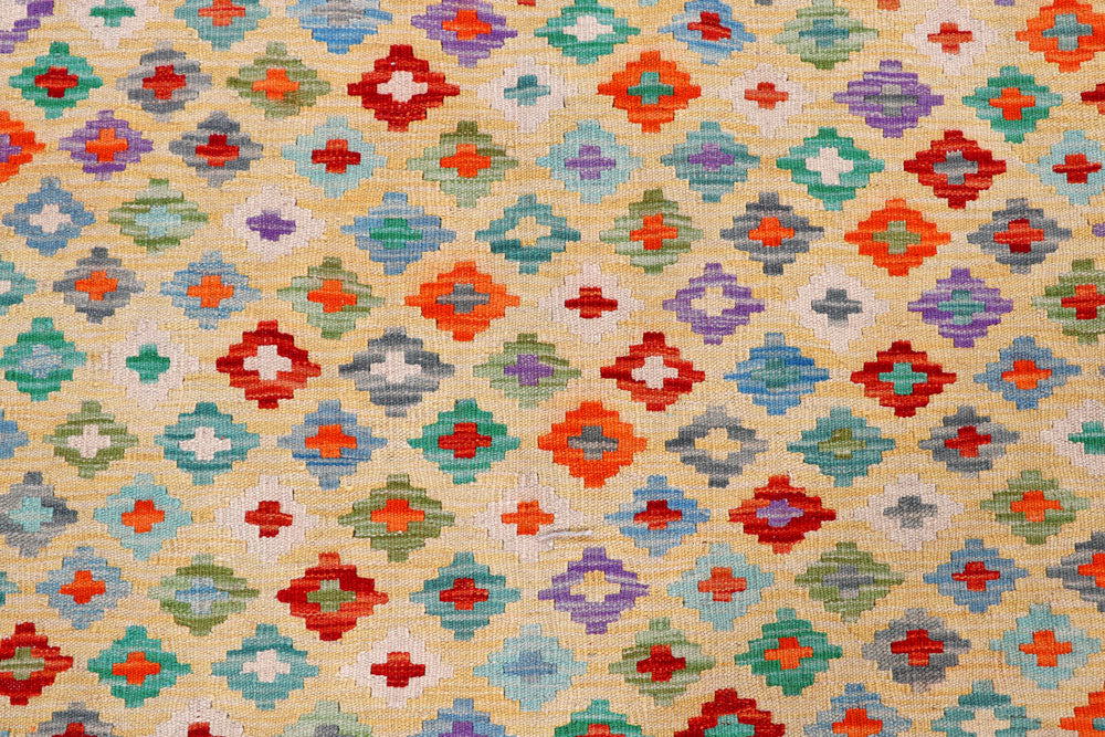 Multi Colored Kilim 8' 2 x 9' 10 - No. 57353 - ALRUG Rug Store