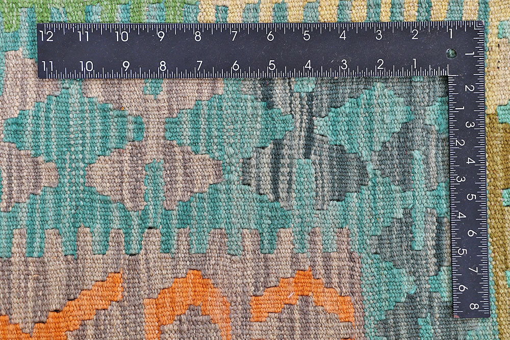 Multi Colored Kilim 8' 7 x 11' 4 - No. 57358 - ALRUG Rug Store