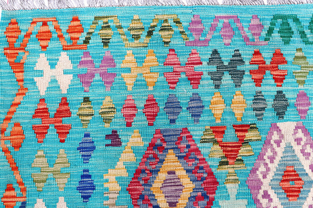 Multi Colored Kilim 8' 5 x 11' 5 - No. 57359 - ALRUG Rug Store