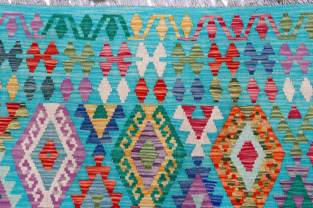 Multi Colored Kilim 8' 5 x 11' 5 - No. 57359 - ALRUG Rug Store