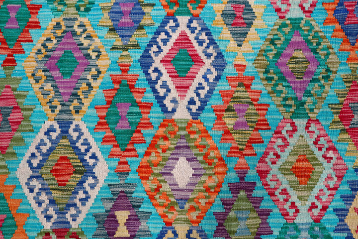 Multi Colored Kilim 8' 5 x 11' 5 - No. 57359 - ALRUG Rug Store