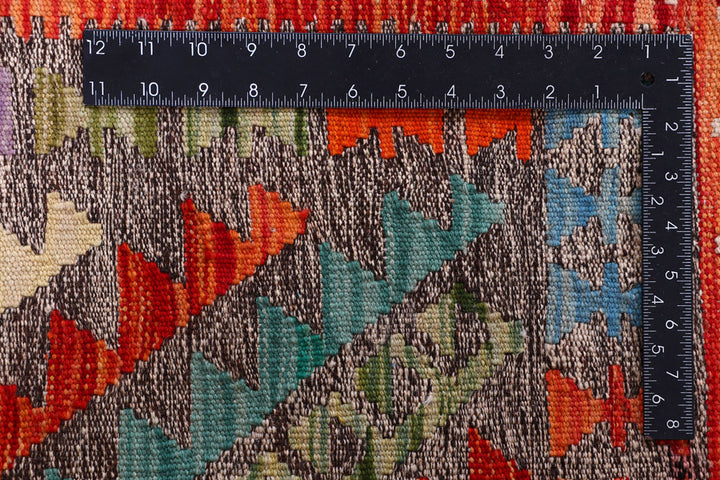 Multi Colored Kilim 8' 5 x 9' 9 - No. 57361 - ALRUG Rug Store