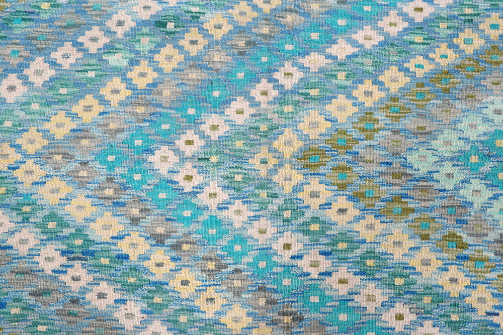 Multi Colored Kilim 8' 9 x 11' 11 - No. 57373 - ALRUG Rug Store