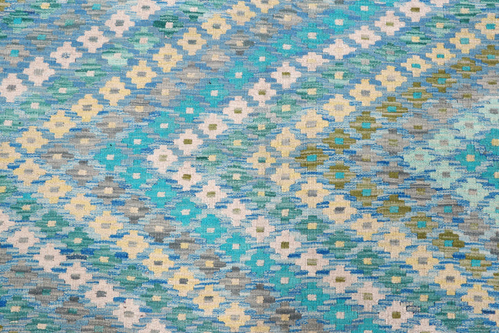 Multi Colored Kilim 8' 9 x 11' 11 - No. 57373 - ALRUG Rug Store