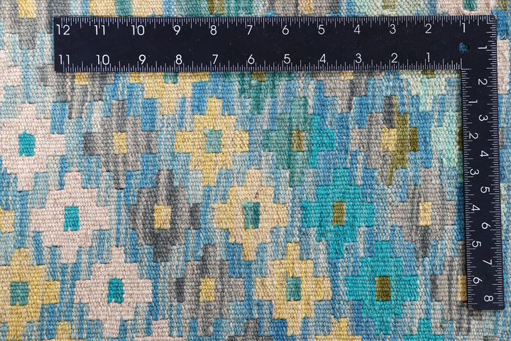 Multi Colored Kilim 8' 9 x 11' 11 - No. 57373 - ALRUG Rug Store