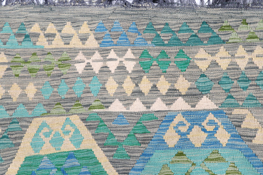 Multi Colored Kilim 8' 4 x 11' 4 - No. 57377 - ALRUG Rug Store